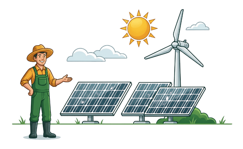 Wytwórca energii - Rolnik i instalacje OZE